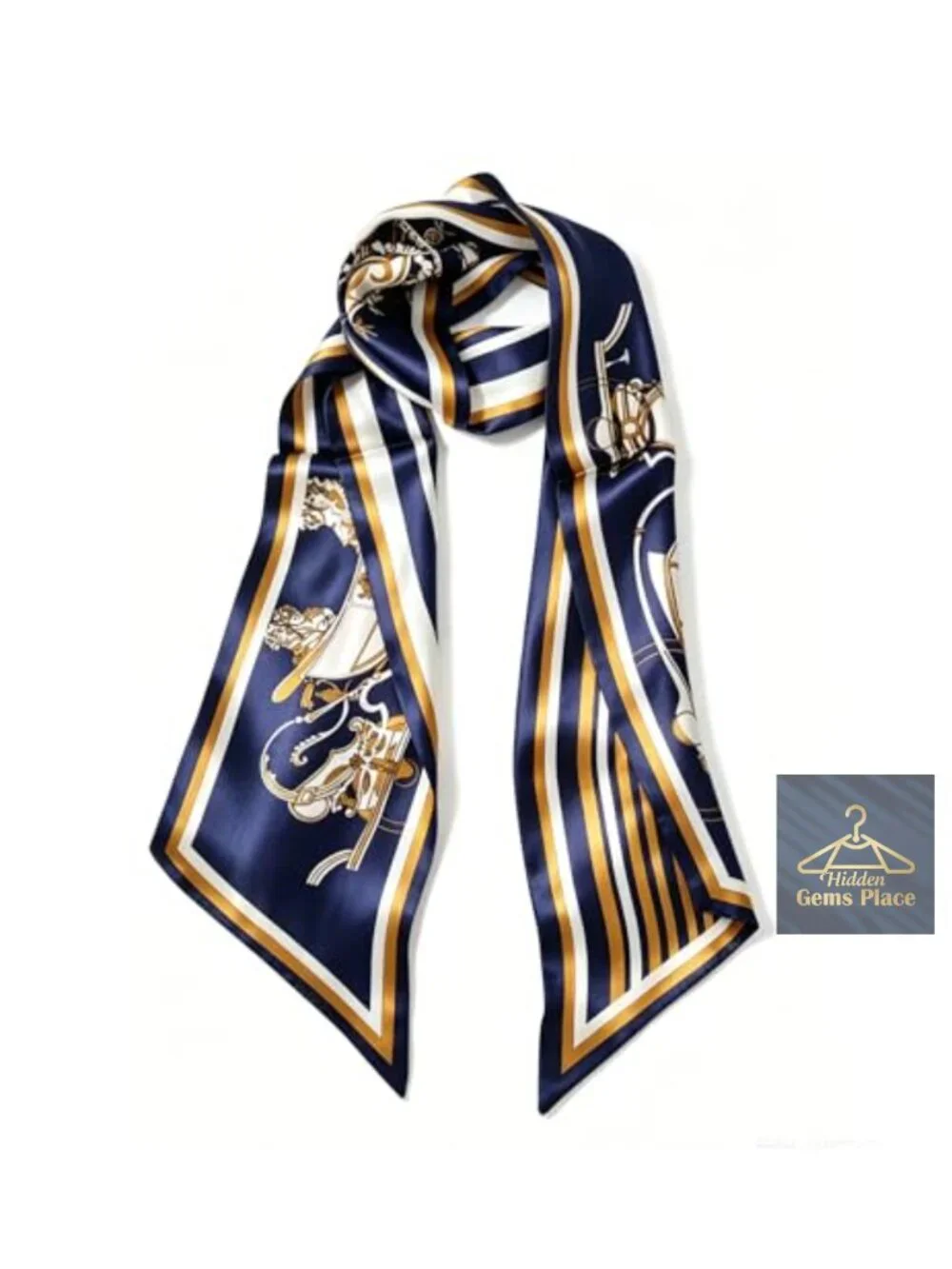 100% Mulberry Silk Ribbon Scarf for Hair Beach Head Wraps Handbag Accessories